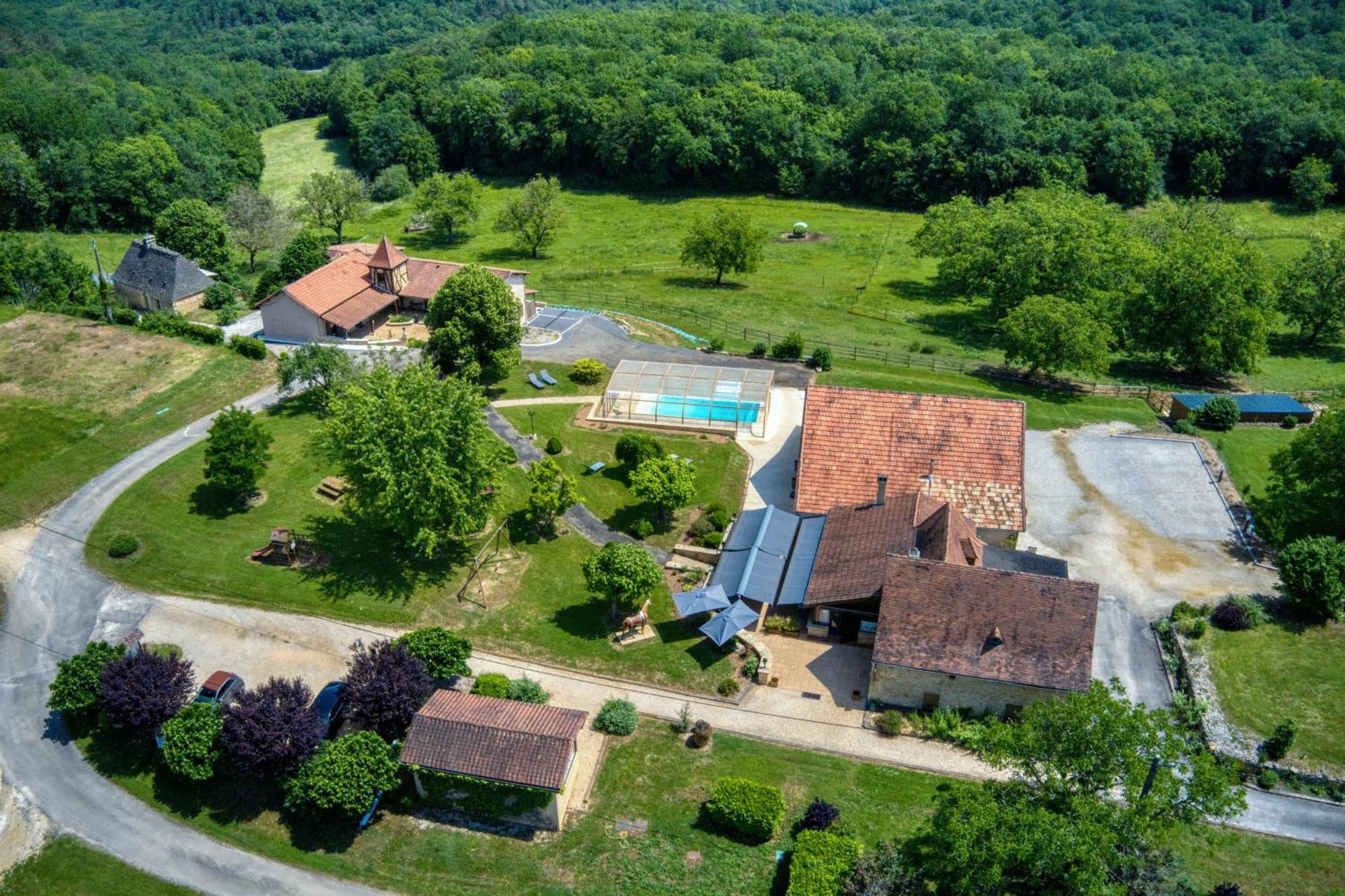 Hotel Domaine De La Rhonie Meyrals Exteriér fotografie
